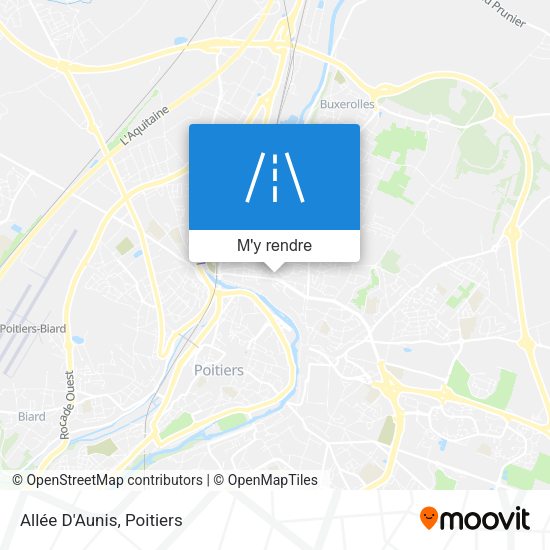 Allée D'Aunis plan