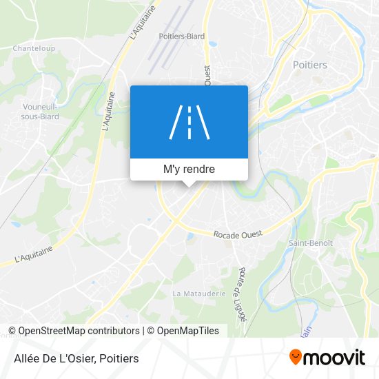 Allée De L'Osier plan