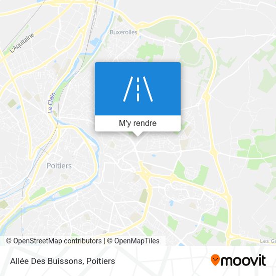 Allée Des Buissons plan