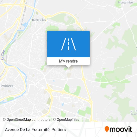 Avenue De La Fraternité plan