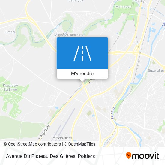 Avenue Du Plateau Des Glières plan
