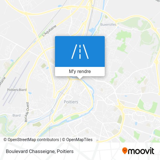 Boulevard Chasseigne plan