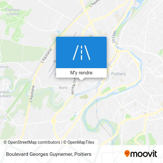 Boulevard Georges Guynemer plan