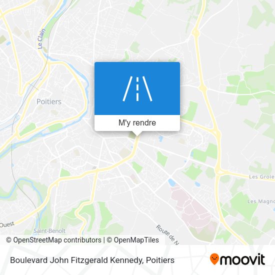 Boulevard John Fitzgerald Kennedy plan