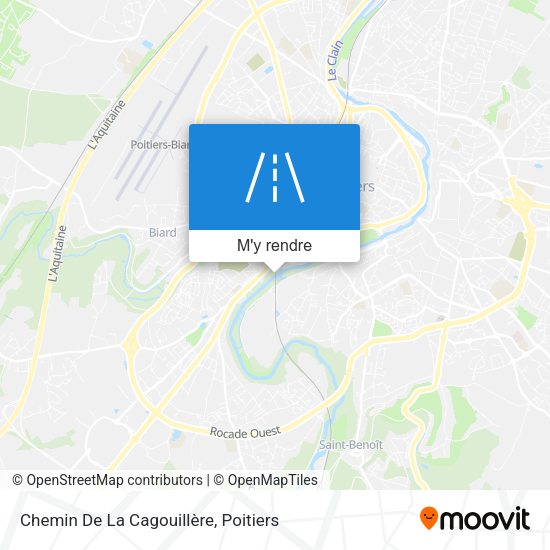 Chemin De La Cagouillère plan