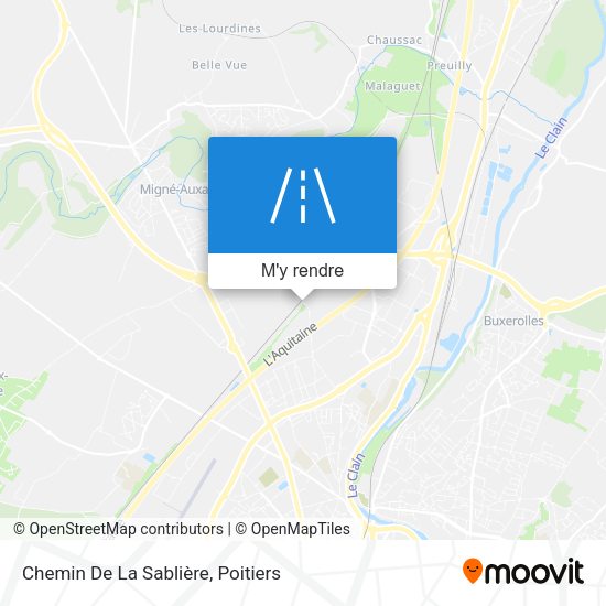 Chemin De La Sablière plan