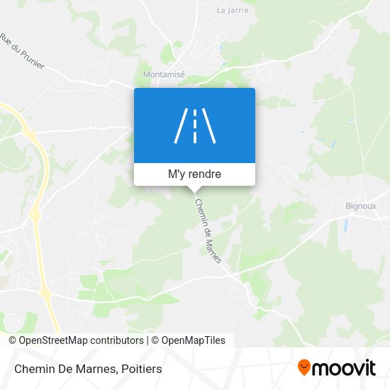 Chemin De Marnes plan