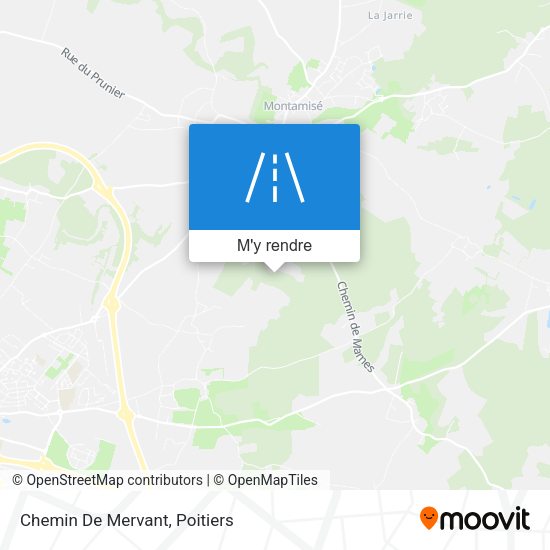 Chemin De Mervant plan