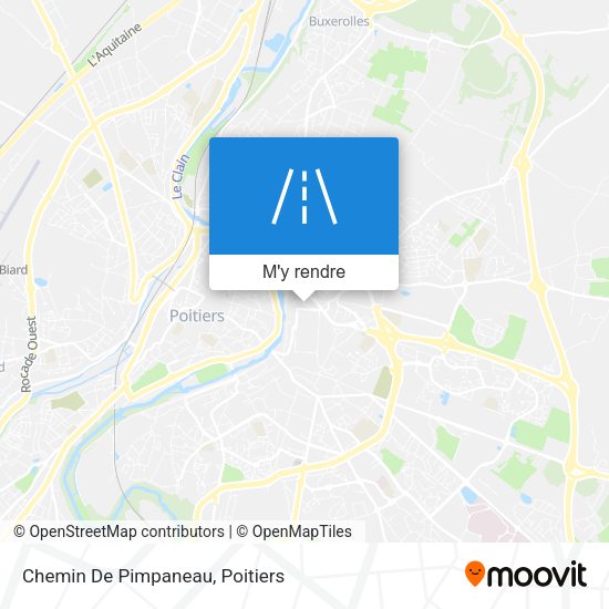 Chemin De Pimpaneau plan