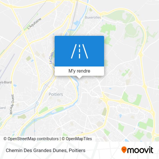 Chemin Des Grandes Dunes plan