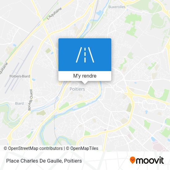Place Charles De Gaulle plan