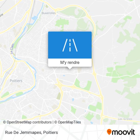 Rue De Jemmapes plan