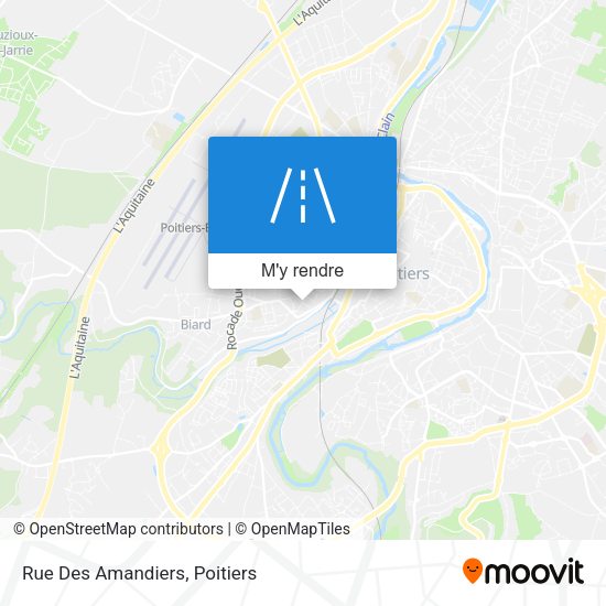 Rue Des Amandiers plan