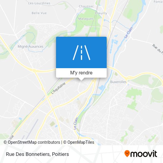 Rue Des Bonnetiers plan