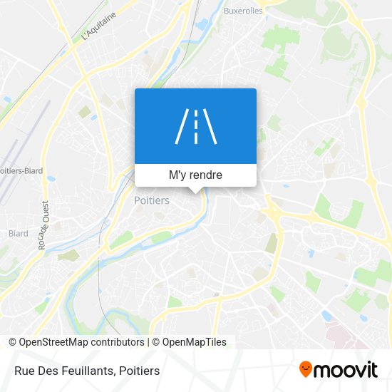 Rue Des Feuillants plan