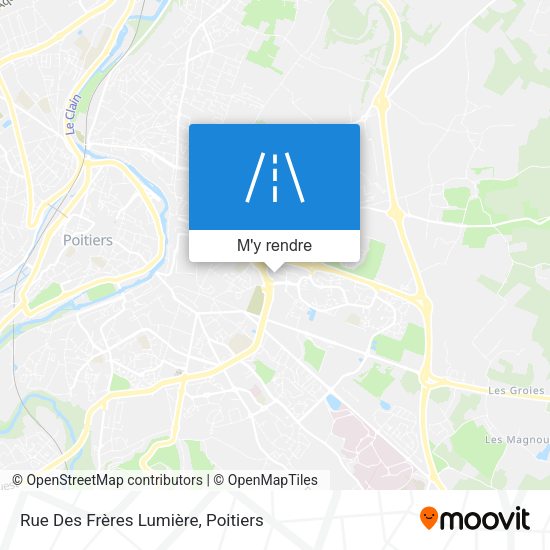 Rue Des Frères Lumière plan