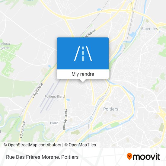 Rue Des Frères Morane plan