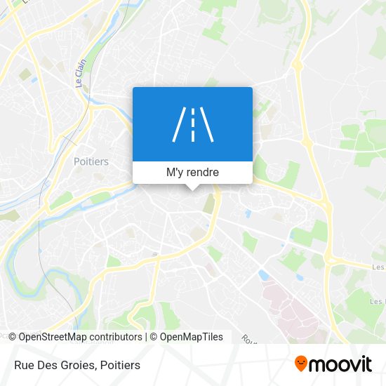 Rue Des Groies plan