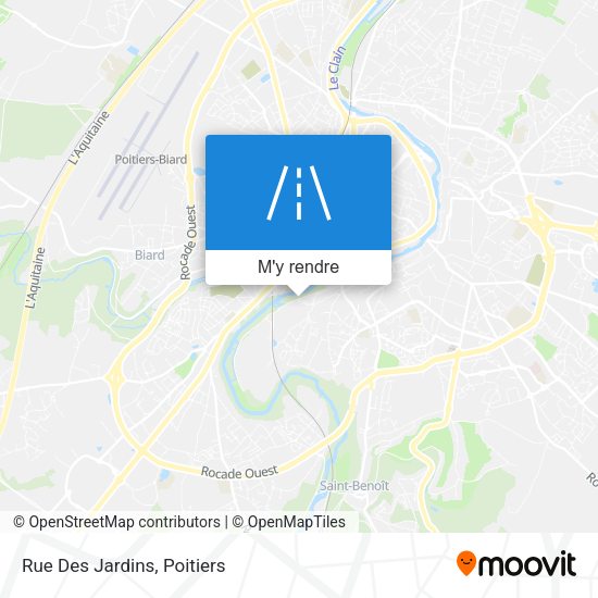 Rue Des Jardins plan