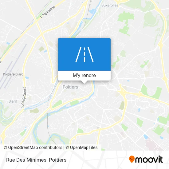 Rue Des Minimes plan