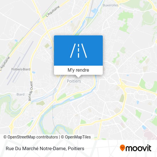 Rue Du Marché Notre-Dame plan