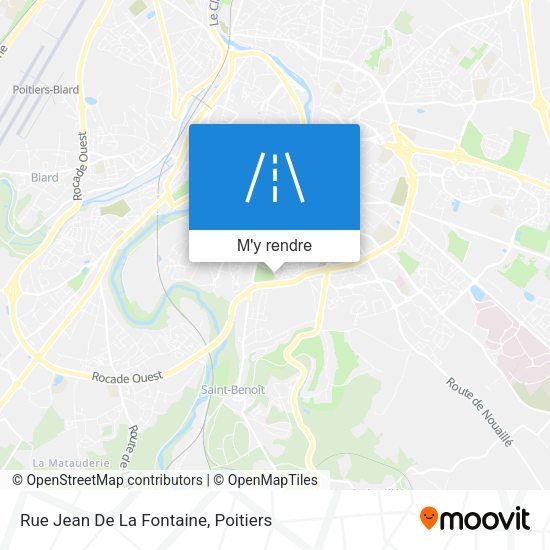 Rue Jean De La Fontaine plan