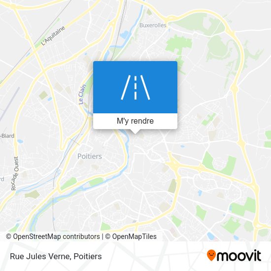 Rue Jules Verne plan