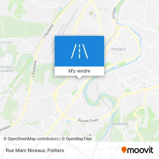 Rue Marc Niveaux plan