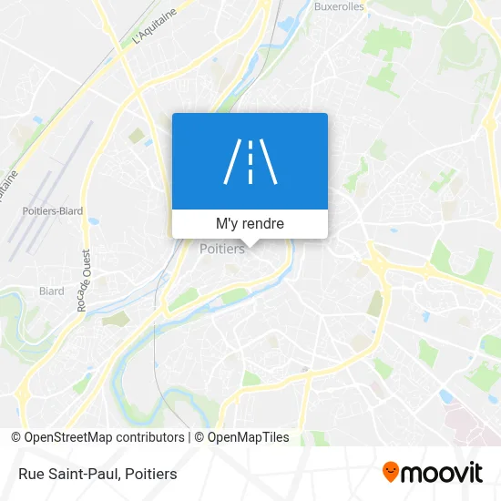 Rue Saint-Paul plan