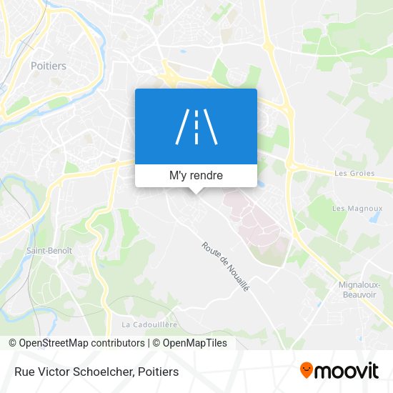 Rue Victor Schoelcher plan