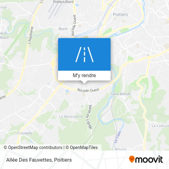 Allée Des Fauvettes plan