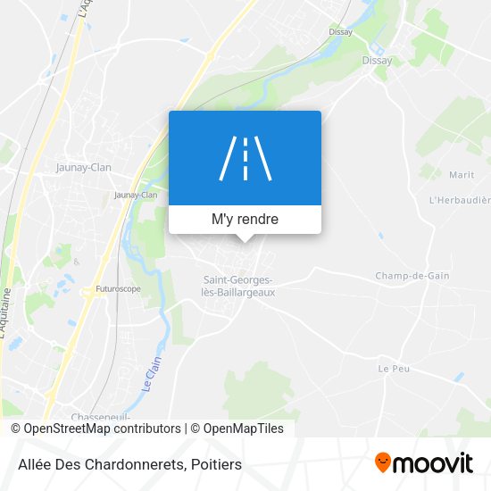Allée Des Chardonnerets plan