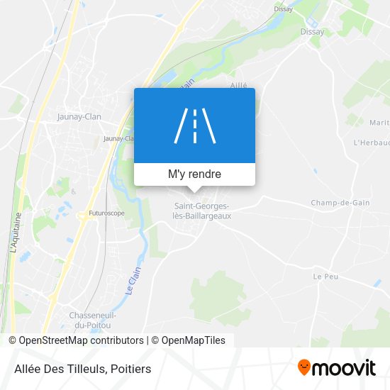 Allée Des Tilleuls plan