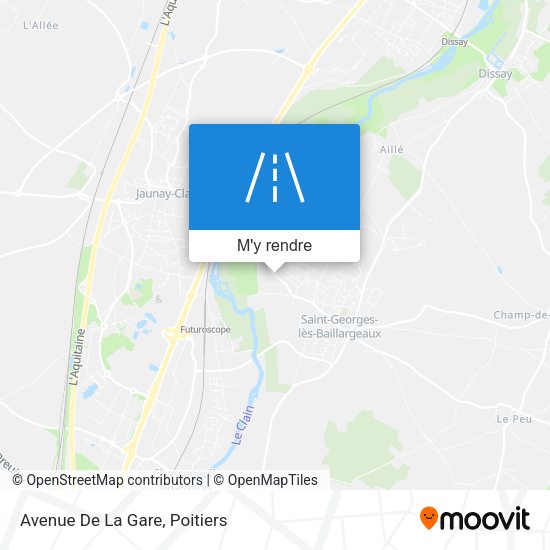 Avenue De La Gare plan