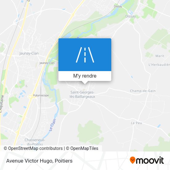 Avenue Victor Hugo plan