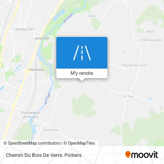 Chemin Du Bois De Verre plan