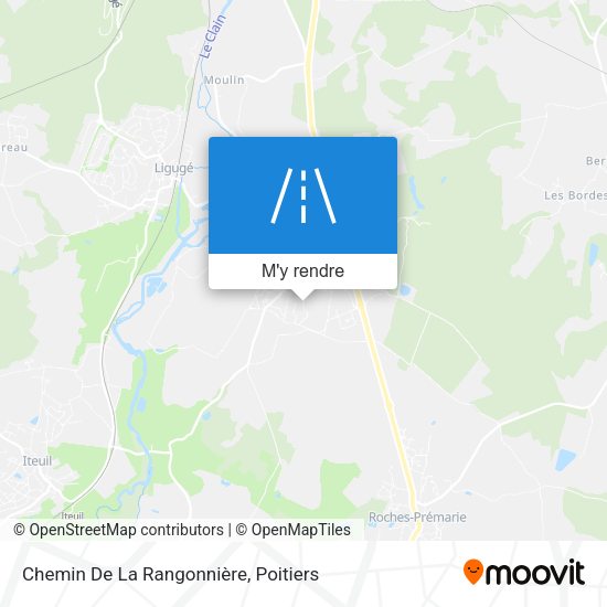 Chemin De La Rangonnière plan