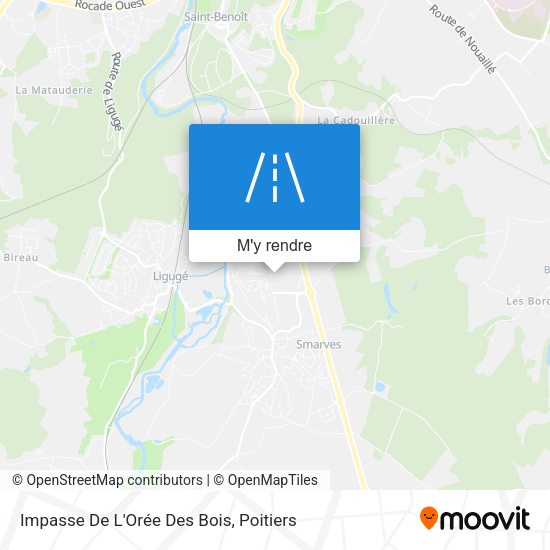 Impasse De L'Orée Des Bois plan