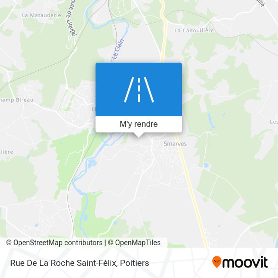 Rue De La Roche Saint-Félix plan