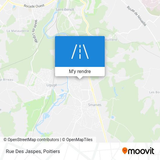 Rue Des Jaspes plan