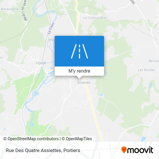 Rue Des Quatre Assiettes plan