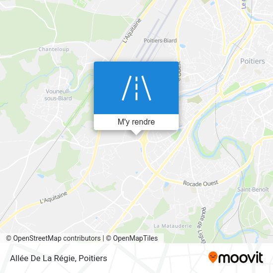 Allée De La Régie plan