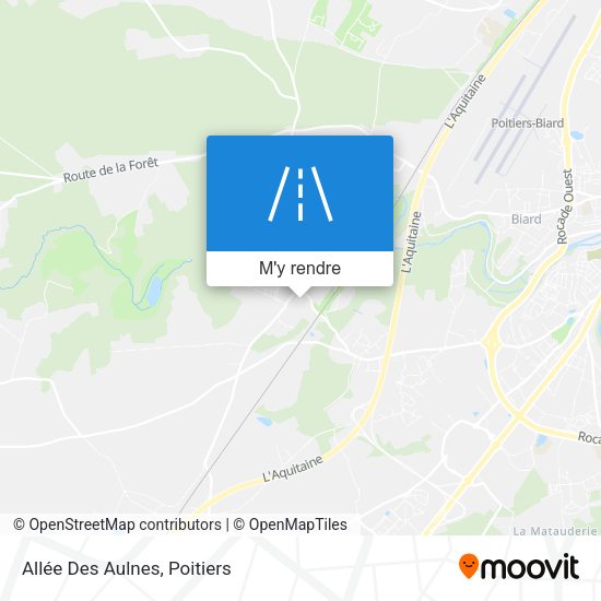 Allée Des Aulnes plan