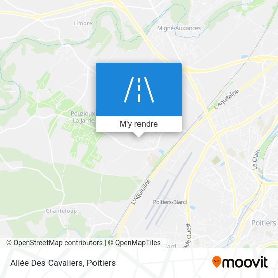 Allée Des Cavaliers plan