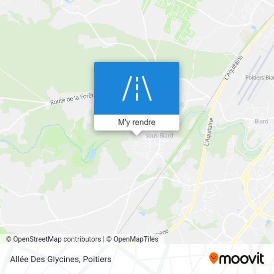 Allée Des Glycines plan