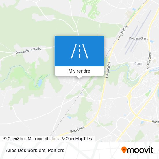 Allée Des Sorbiers plan
