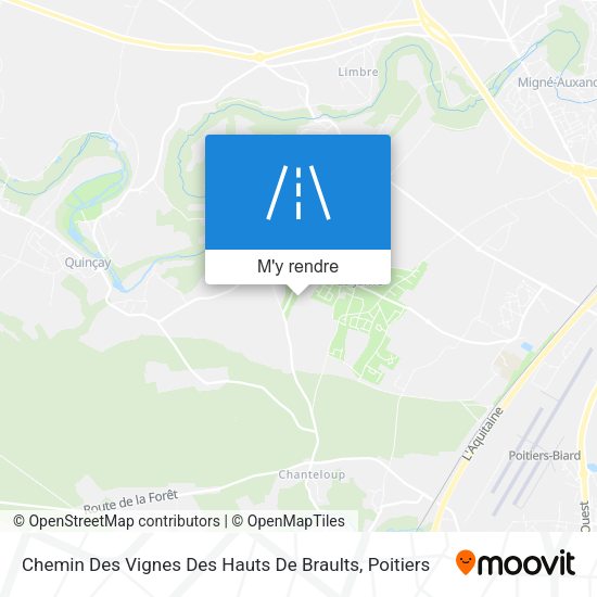 Chemin Des Vignes Des Hauts De Braults plan