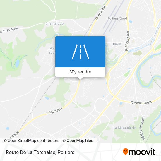 Route De La Torchaise plan