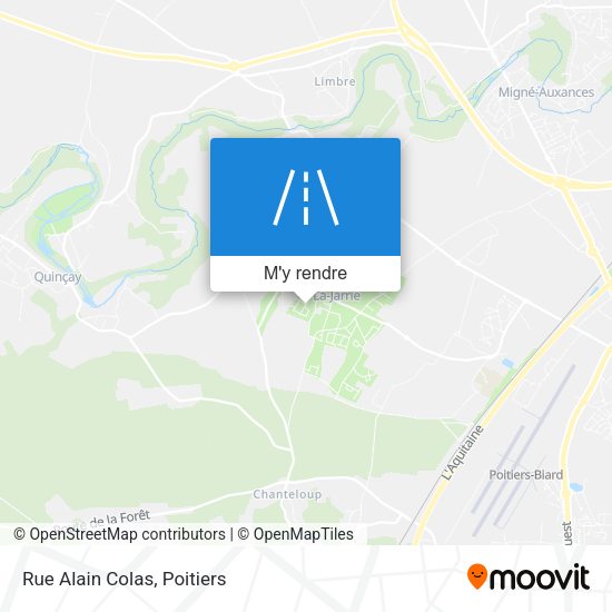 Rue Alain Colas plan