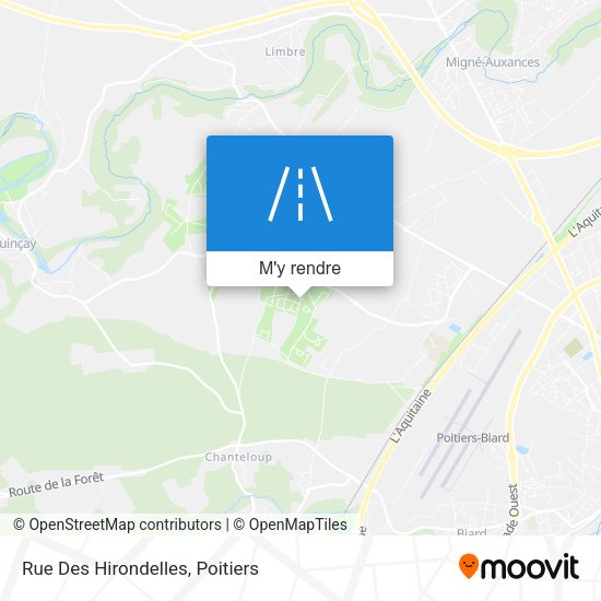 Rue Des Hirondelles plan